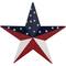 15" Patriotic Star Metal Wall Decoration